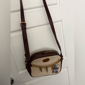 Stylish Brown and Cream Crossbody Bag
Ratatouille Pixar bag